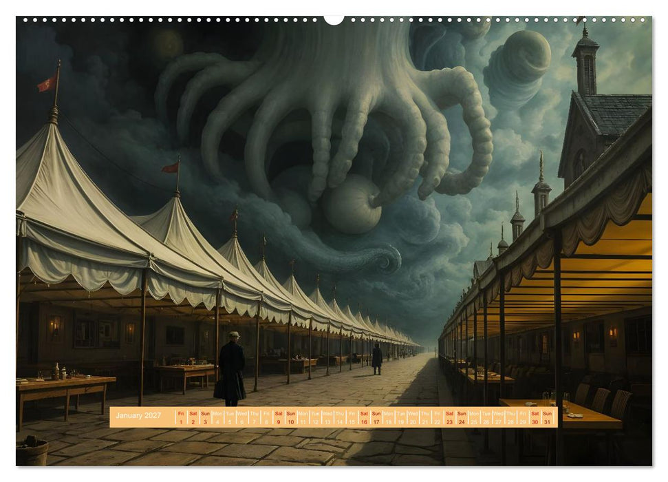 A Year of the Uncanny (CALVENDO Monthly Calendar 2027)