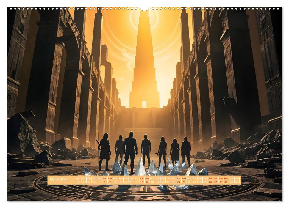 A Year of the Uncanny (CALVENDO Monthly Calendar 2027)