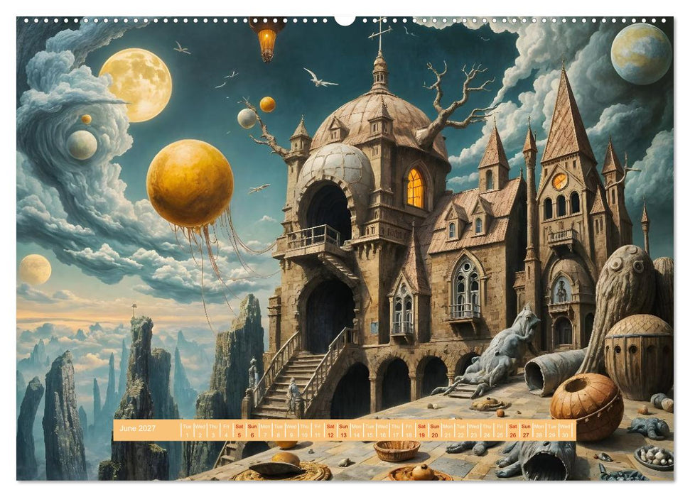 A Year of the Uncanny (CALVENDO Monthly Calendar 2027)
