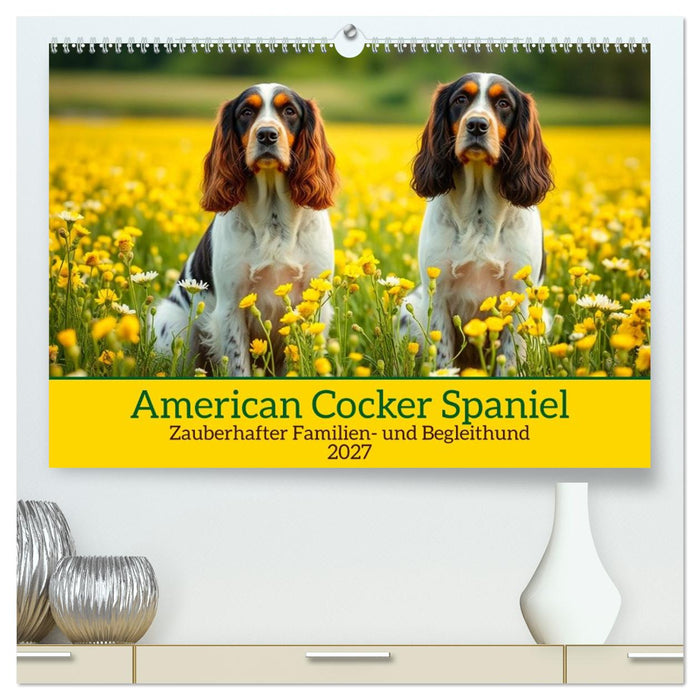 American Cocker Spaniel (CALVENDO Premium Wandkalender 2027)