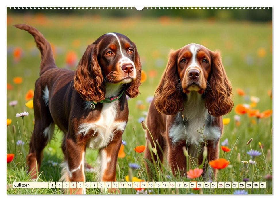 American Cocker Spaniel (CALVENDO Premium Wandkalender 2027)