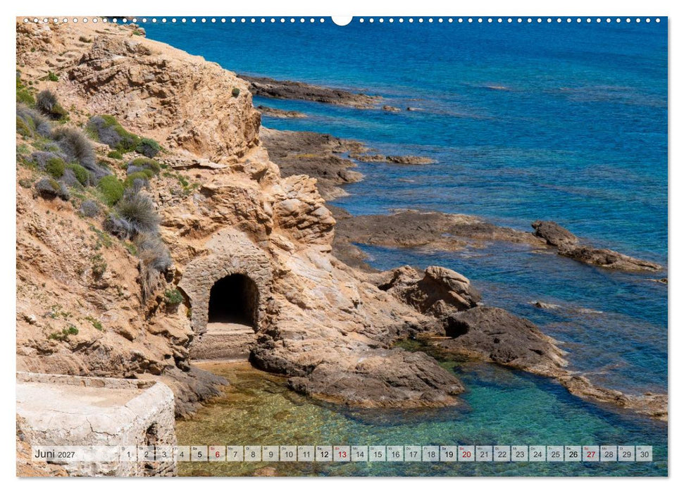 Mykonos - Natur, Meer und weiße Wände (CALVENDO Wandkalender 2027)