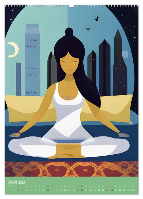 Meditation verbindet (CALVENDO Premium Wandkalender 2027)