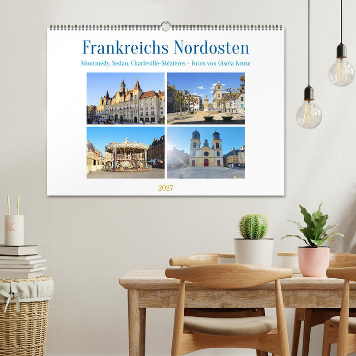 Frankreichs Nordosten - Montmédy, Sedan, Charleville-Mézières (CALVENDO Wandkalender 2027)