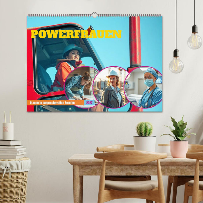Powerfrauen - Frauen in anspruchsvollen Berufen (CALVENDO Wandkalender 2027)
