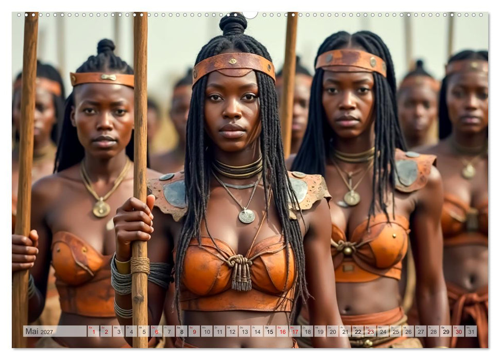 Afrikanische Mythologie - Götter, Helden und Monster (CALVENDO Wandkalender 2027)