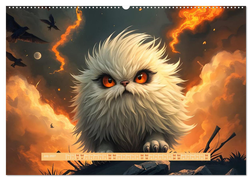 A Year of the Uncanny (CALVENDO Premium-Calendar 2027)
