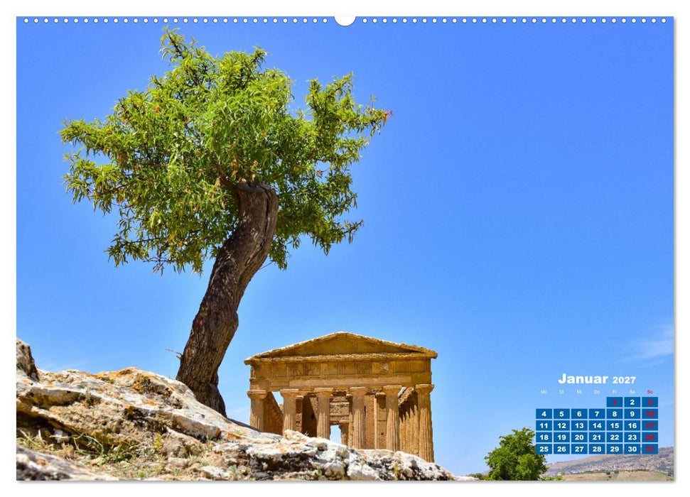 Sizilien – von Cefalù bis Trapani (CALVENDO Wandkalender 2027)