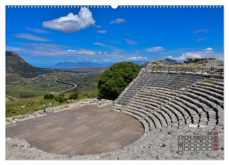 Sizilien – von Cefalù bis Trapani (CALVENDO Wandkalender 2027)