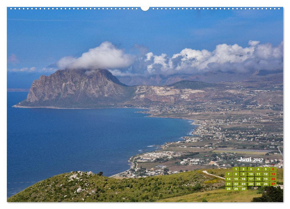 Sizilien – von Cefalù bis Trapani (CALVENDO Wandkalender 2027)