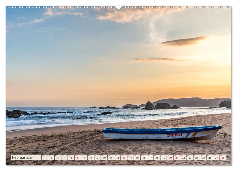 Traumküsten: Eine Maritime Reise um die Welt (CALVENDO Wandkalender 2027)