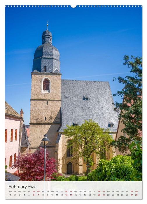 Martin Luther. Town of Lutherstadt Eisleben - hometown of the great Reformer (CALVENDO Monthly Calendar 2027)