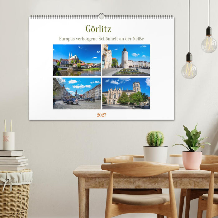 Görlitz - Europas verborgene Schönheit an der Neiße (CALVENDO Wandkalender 2027)