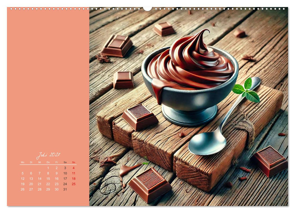 Sag's mit Schokolade (CALVENDO Premium Wandkalender 2027)