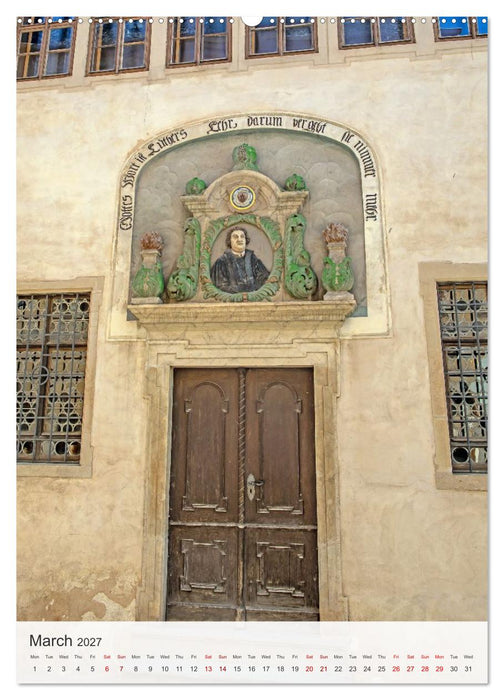 Martin Luther. Town of Lutherstadt Eisleben - hometown of the great Reformer (CALVENDO Premium-Calendar 2027)