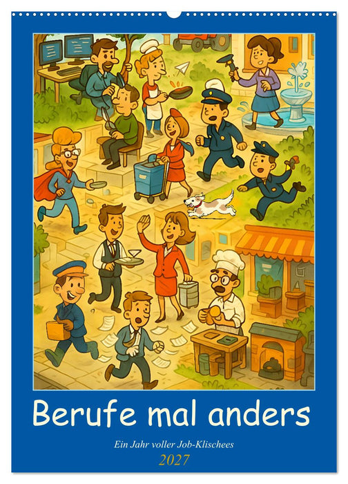 Berufe mal anders – Ein Jahr voller Job-Klischees (CALVENDO Wandkalender 2027)