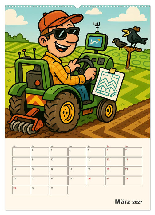 Berufe mal anders – Ein Jahr voller Job-Klischees (CALVENDO Wandkalender 2027)