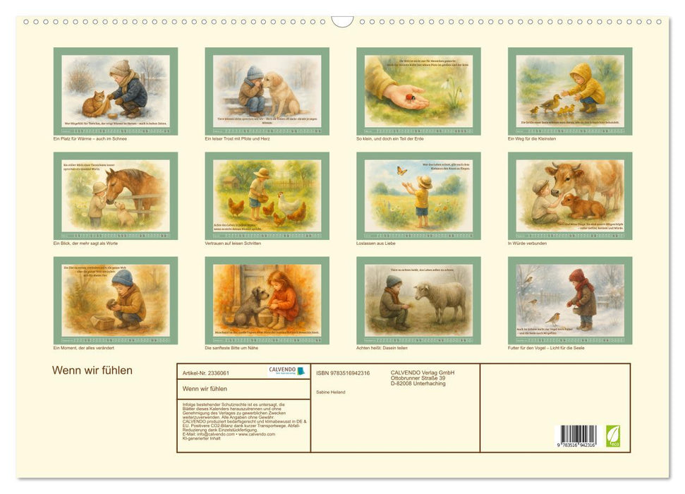 Wenn wir fühlen (CALVENDO Wandkalender 2027)