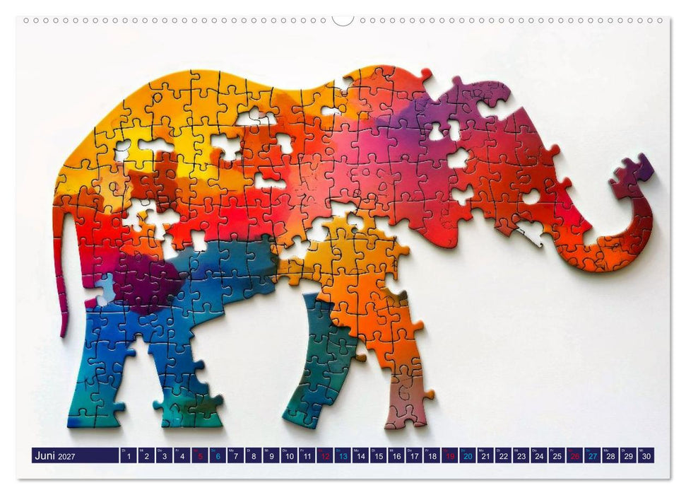 Faszination PUZZLE (CALVENDO Premium Wandkalender 2027)
