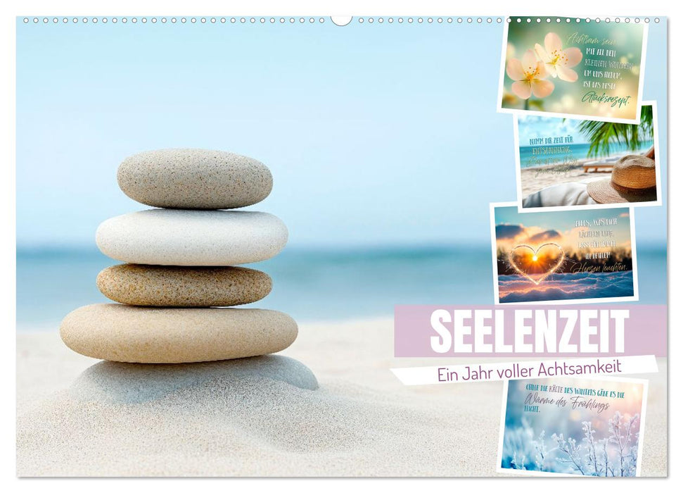 SEELENZEIT Ein Jahr voller Achtsamkeit (CALVENDO Wandkalender 2027)