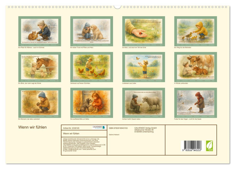 Wenn wir fühlen (CALVENDO Premium Wandkalender 2027)