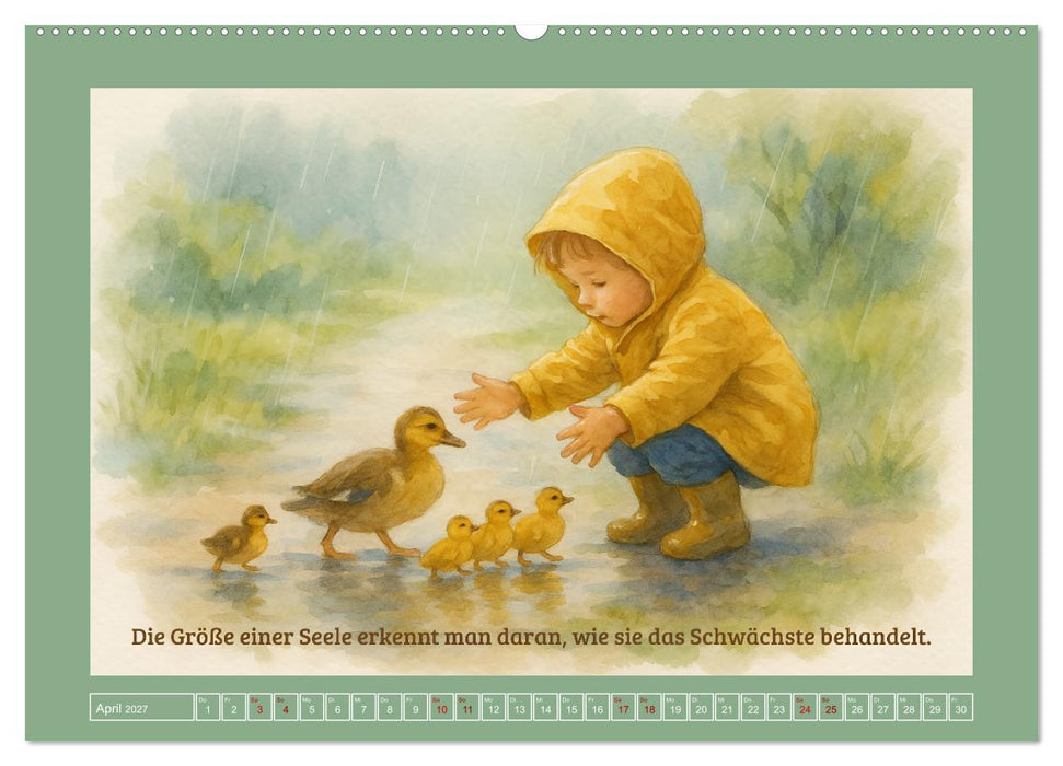 Wenn wir fühlen (CALVENDO Premium Wandkalender 2027)