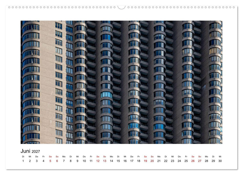 Fassadenpoesie – Muster & Strukturen aus New York (CALVENDO Wandkalender 2027)