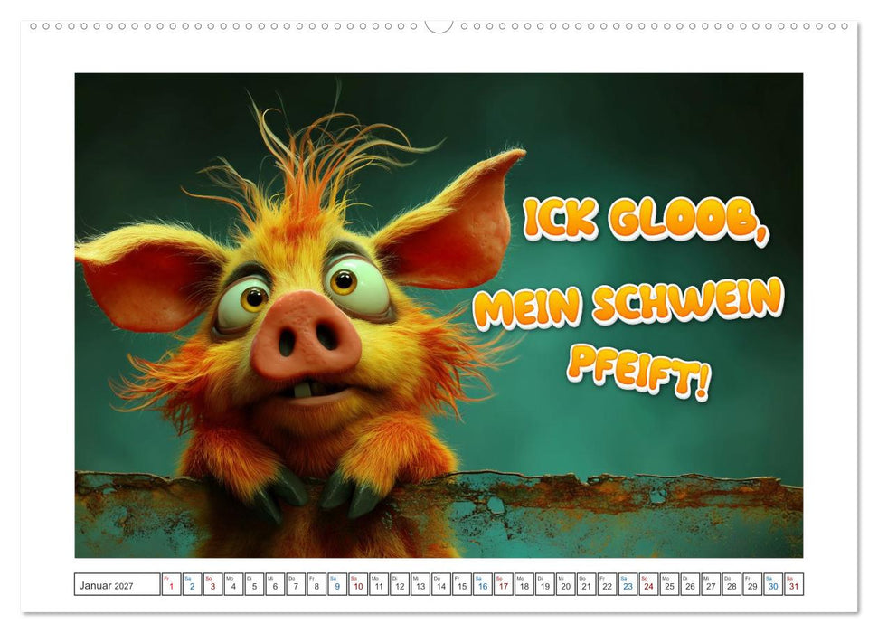 Dit is Berlin, wa? (CALVENDO Premium Wandkalender 2027)