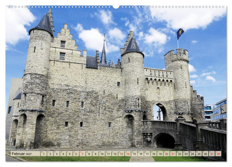 Antwerpen - Faszinierende Großstadt (CALVENDO Wandkalender 2027)
