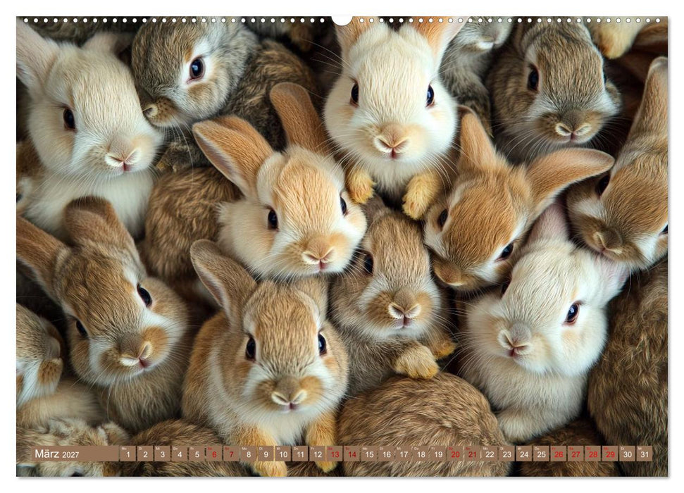 Kuschelblicke (CALVENDO Premium Wandkalender 2027)