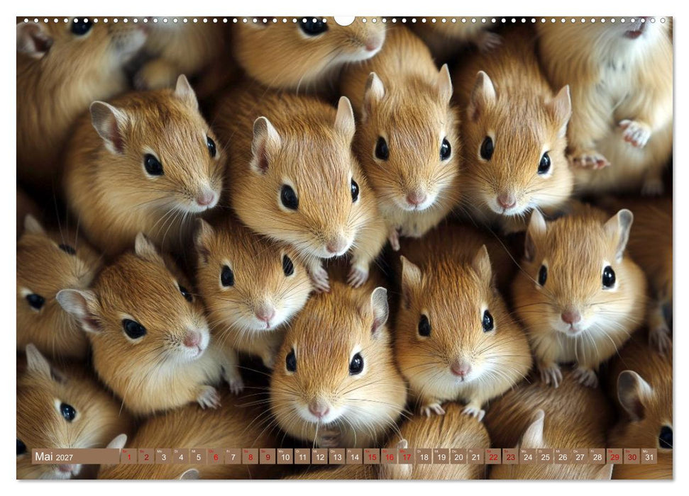 Kuschelblicke (CALVENDO Premium Wandkalender 2027)