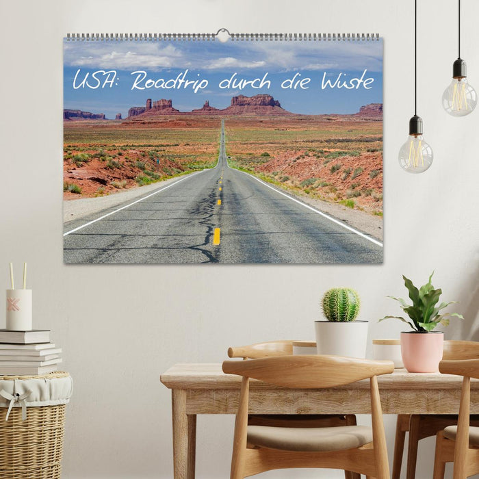 USA: Roadtrip durch die Wüste (CALVENDO Wandkalender 2027)