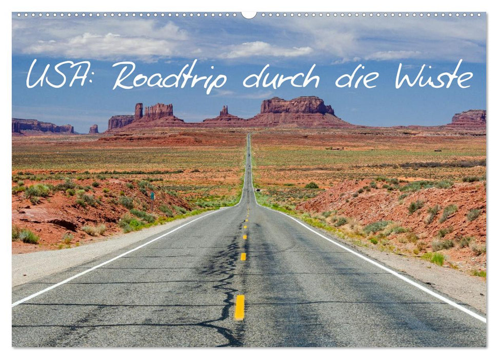 USA: Roadtrip durch die Wüste (CALVENDO Wandkalender 2027)