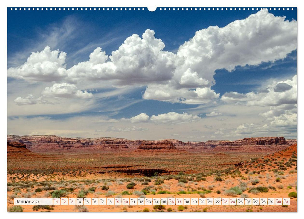 USA: Roadtrip durch die Wüste (CALVENDO Wandkalender 2027)