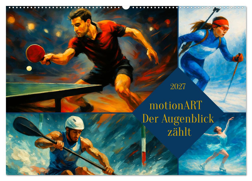 motionART Der Augenblick zählt (CALVENDO Wandkalender 2027)