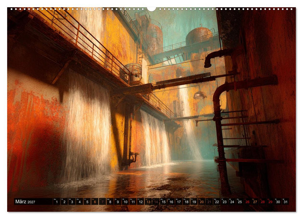 Die faszinierende Welt der industriellen Ästhetik (CALVENDO Premium Wandkalender 2027)