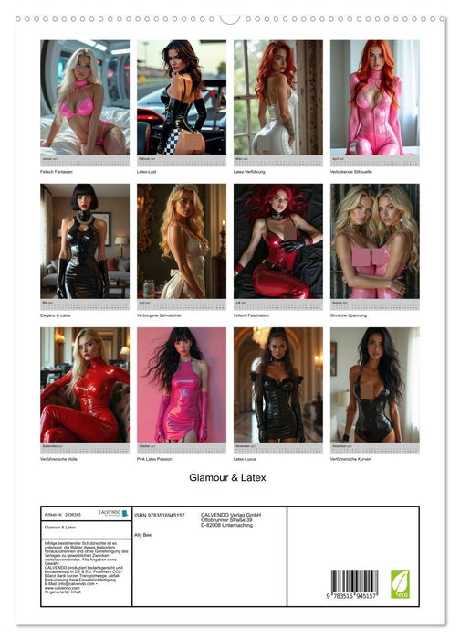 Glamour & Latex (CALVENDO Premium Wandkalender 2027)