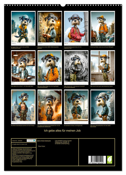 Ich gebe alles für meinen Job (CALVENDO Premium Wandkalender 2027)