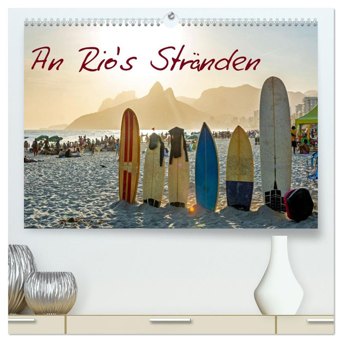 An Rio's Stränden (CALVENDO Premium Wandkalender 2027)