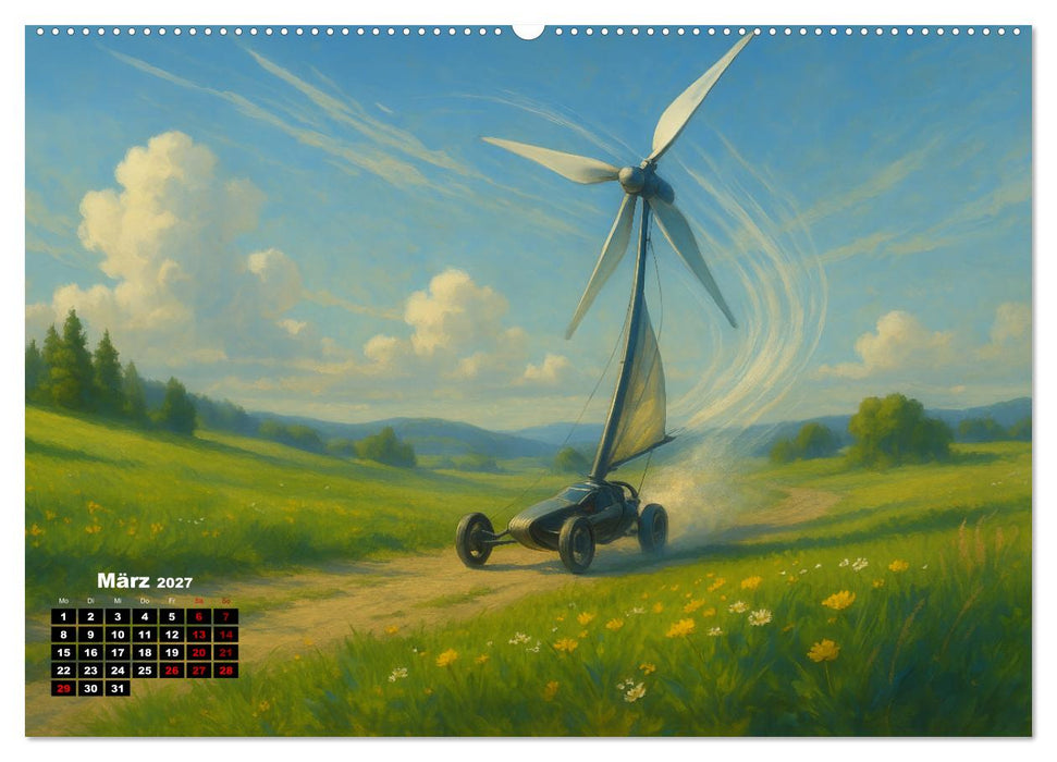 Wind bewegt die Welt (CALVENDO Premium Wandkalender 2027)