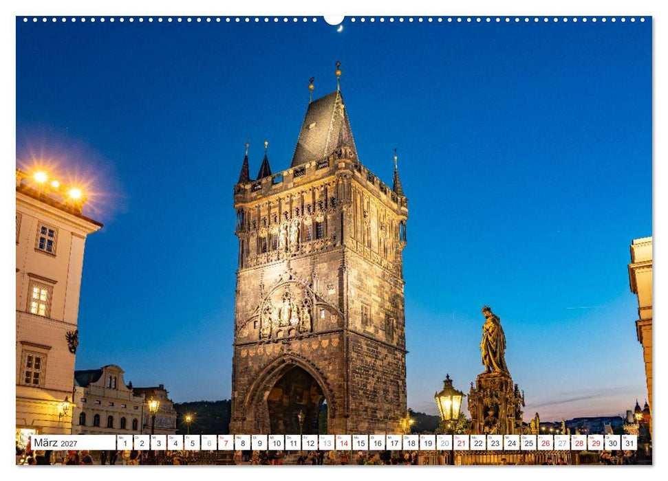 Tschechische Republik - Prag (CALVENDO Wandkalender 2027)