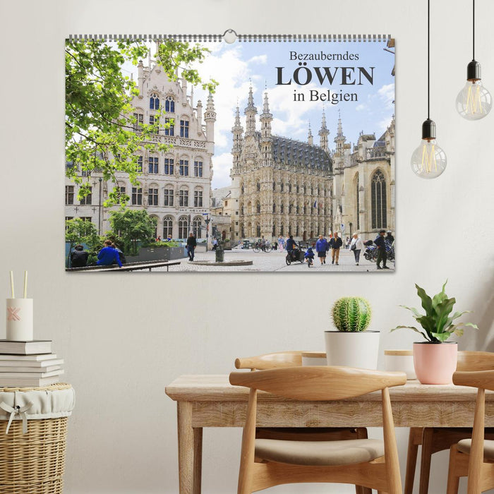 Bezauberndes Löwen in Belgien (CALVENDO Wandkalender 2027)