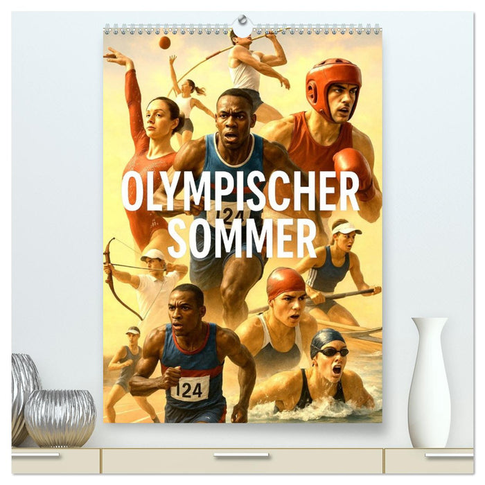 Olympischer Sommer (CALVENDO Premium Wandkalender 2027)