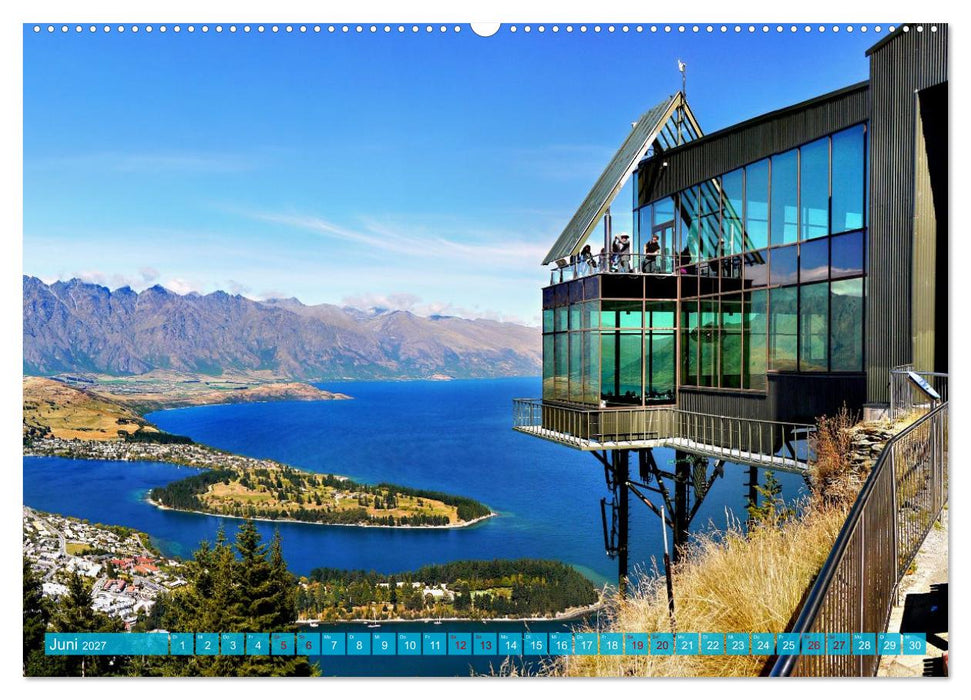 Neuseeland, Südpazifische Inseln (CALVENDO Wandkalender 2027)