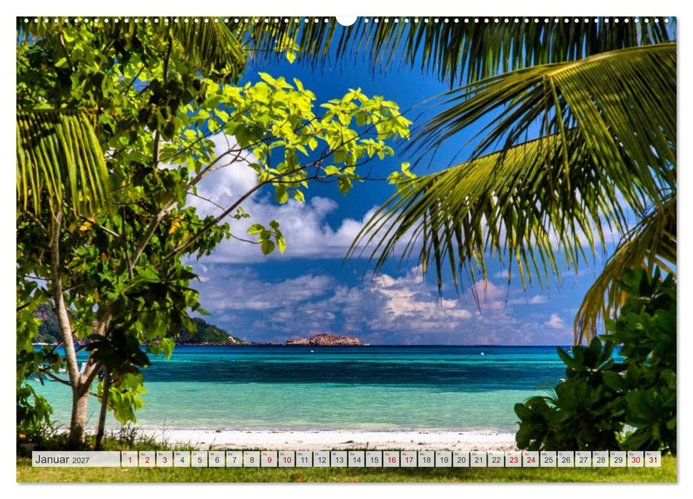 Die Seychellen - ganz nah am Paradies (CALVENDO Wandkalender 2027)