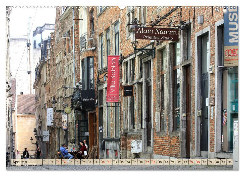 Brüssel - Spannende Metropole (CALVENDO Wandkalender 2027)