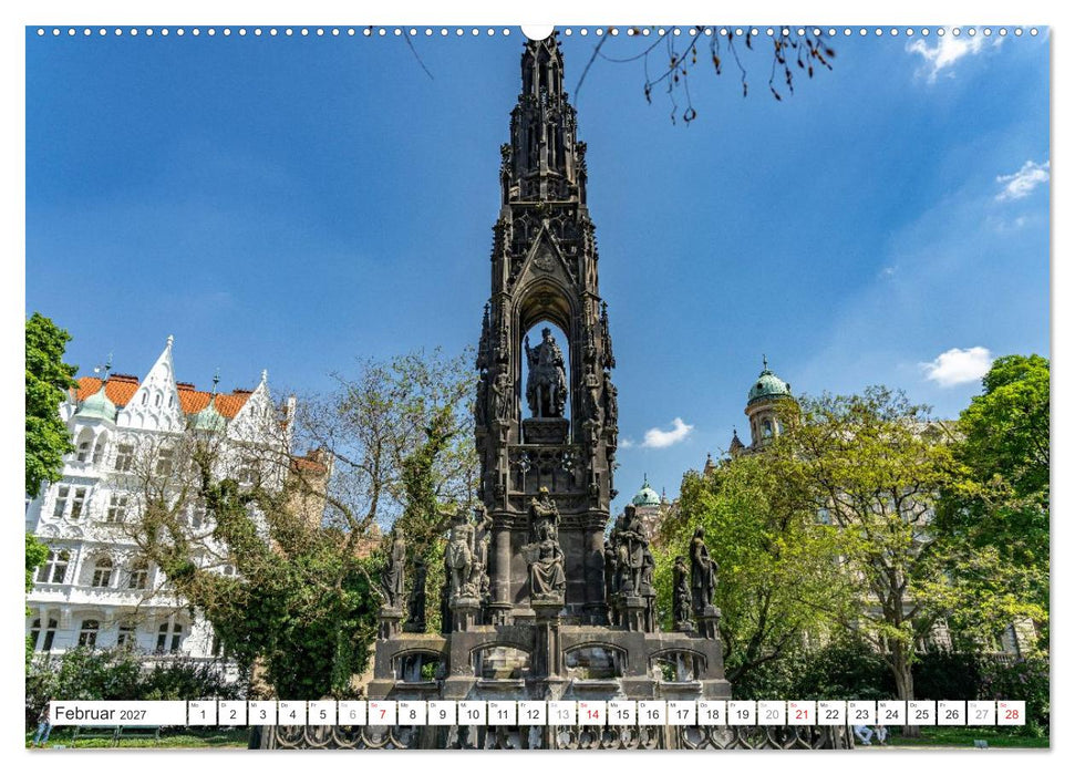 Tschechische Republik - Prag (CALVENDO Premium Wandkalender 2027)