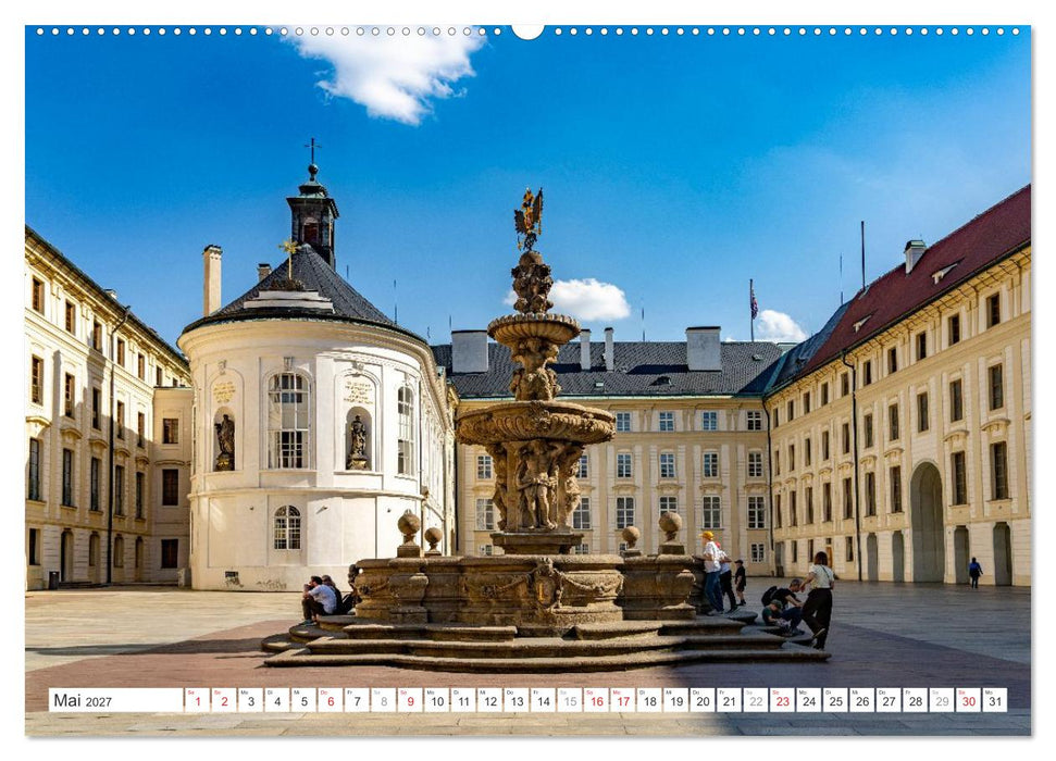 Tschechische Republik - Prag (CALVENDO Premium Wandkalender 2027)