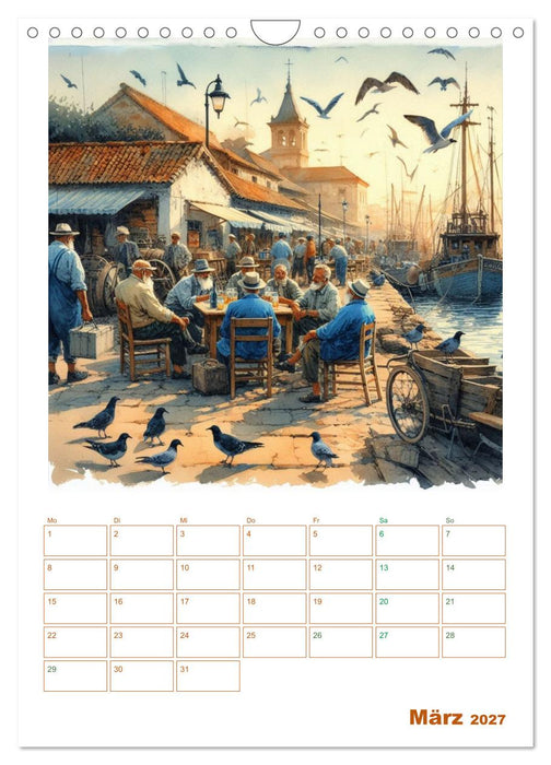 Andalusische Augenblicke (CALVENDO Wandkalender 2027)