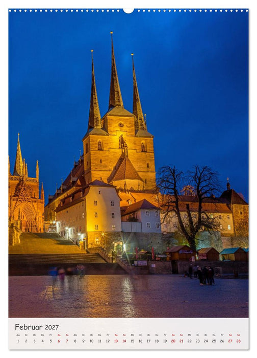 Erfurt - Zwischen Dom und Krämerbrücke (CALVENDO Premium Wandkalender 2027)